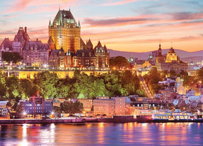 Puzzle Old Quebec, Canada 1000 pieces Eurographics