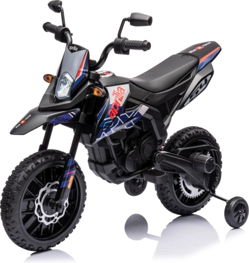 Детски електрически мотор APRILIA RX син