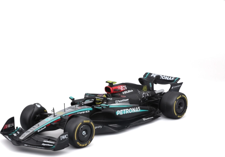 Bburago Racing model kit F1 Mercedes‑AMG Petronas W15 2024 #44 Lewis Hamilton 1:24