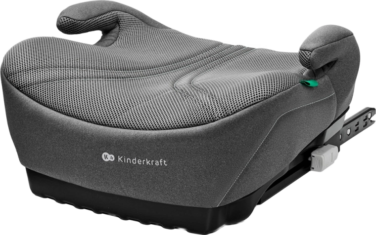 Детско повдигащо столче Kinderkraft i-Boost 2 Pro i-Size 125–150 см сиво