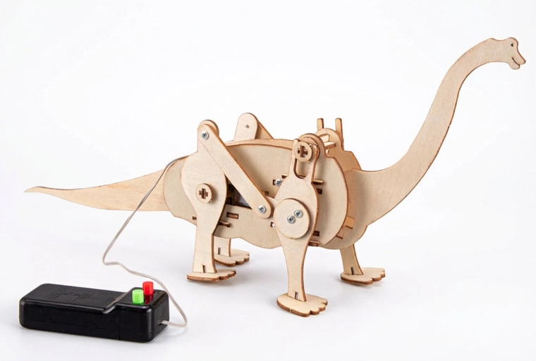 Brachiosaurus Dinosaur Cable-Controlled Building Set