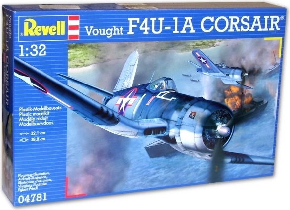 Пластмасов модел на самолет Vought F4U-1A Corsair