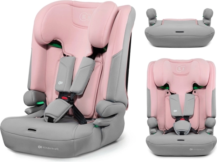 Kinderkraft I-comfy i-size столче за кола 76–150 см pink
