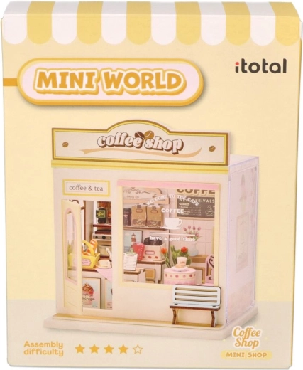 i-Total Mini Café Diorama DIY Kit (Self-Assembly)