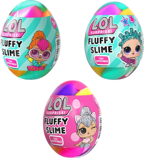L.O.L. Surprise! foam anti-stress slime in an egg 140 ml - 1 piece
