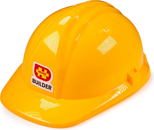 Строителна каска BIGJIGS TOYS за деца