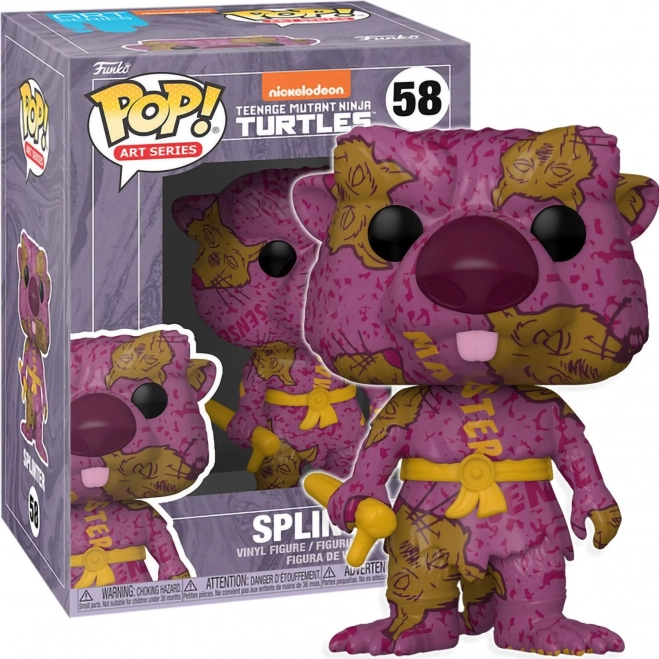 Funko Pop! Art Ninja Turtles Splinter Special Edition Vinyl Figure