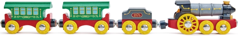 Hape retro steam train with light and sound effects