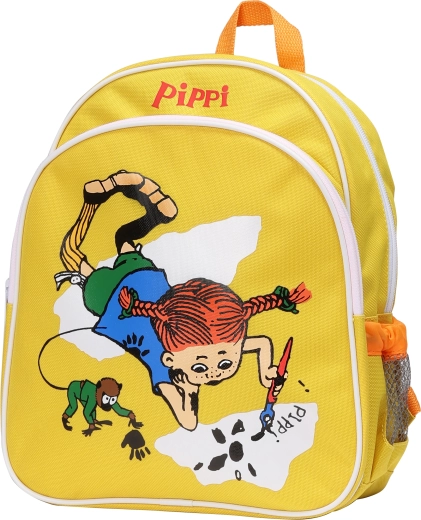 Детска раница Pippi Langstrumpf – жълта