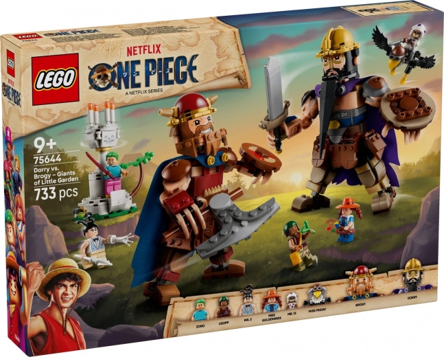 LEGO ONE PIECE Dorry vs. Brogy – гигантите от Little Garden
