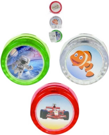 Yo-yo with picture 6 cm in a bag - 1 piece