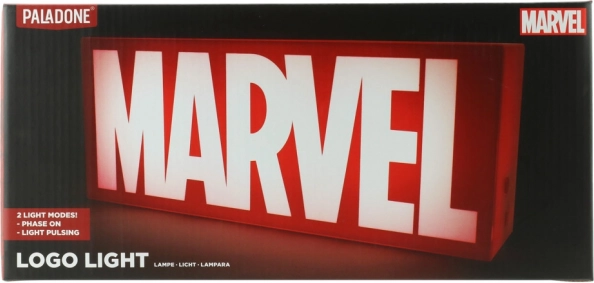 Marvel Night Light – Logo with Two Lighting Modes