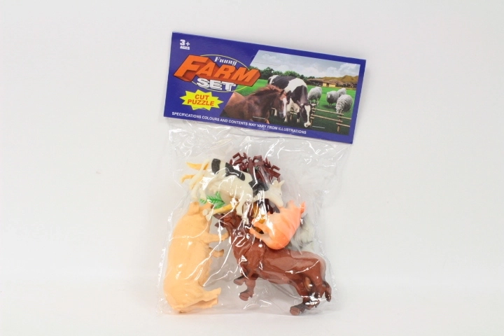 Gazelo Farm Animal Figures - 6 Pieces