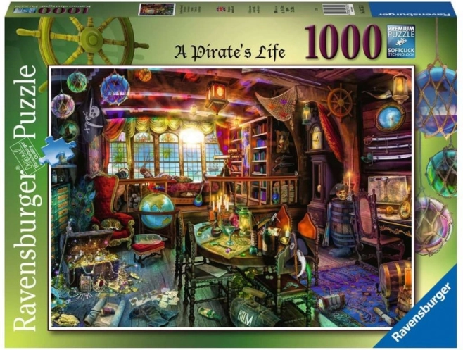Ravensburger пъзел от 1000 части Пиратски живот
