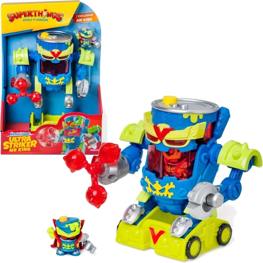 SuperThings Ultra Striker Mr King робот с фигурка