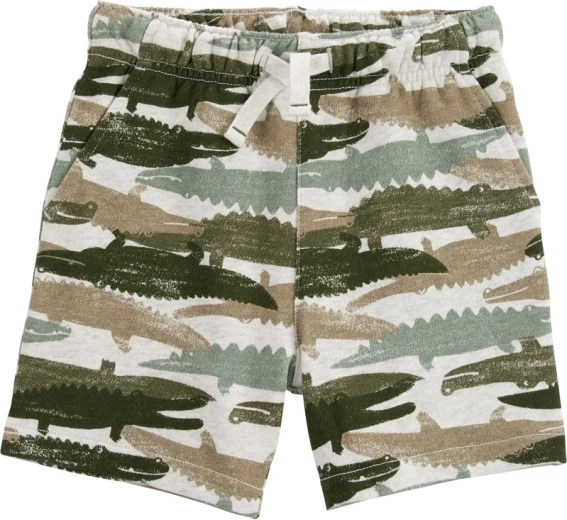 Къси панталони Carter's Green Aligators за момчета 12 м