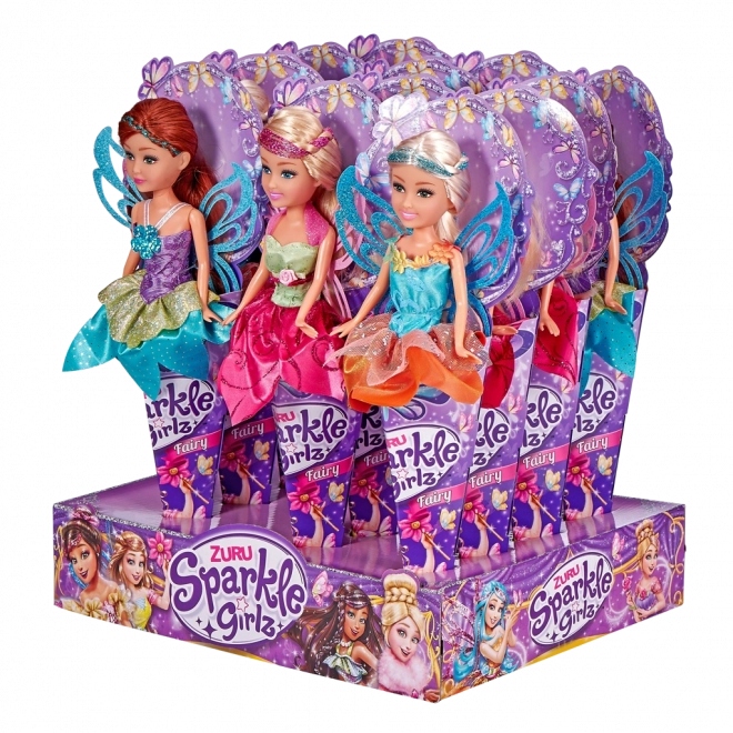 Фея Sparkle Girlz с крила в конус