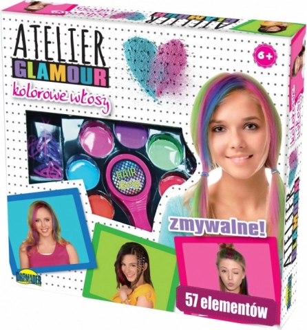 Козметичен комплект Atelier Glamour Цветна коса