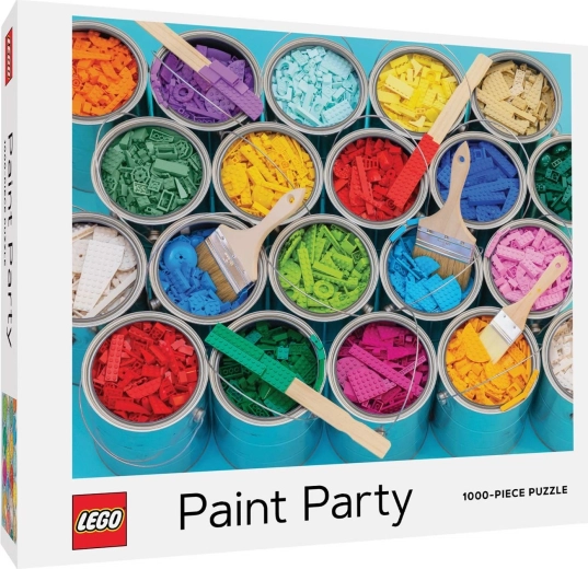 Chronicle Books Puzzle LEGO Painting Party 1000 Pieces