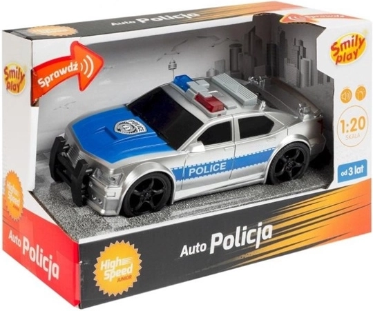 SmilyPlay Junior Police Car in 1:20 Scale