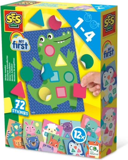 SES Creative My First Sticker Mosaic for Toddlers
