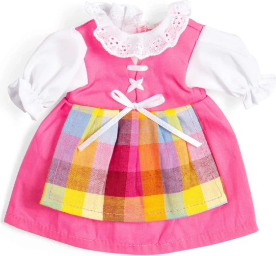 Bigjigs Toys розова рокля с престилка за кукла 28 см