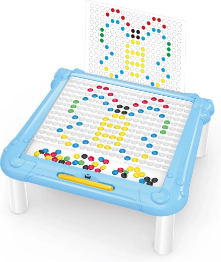 Magnetic board with maze blue 34 cm