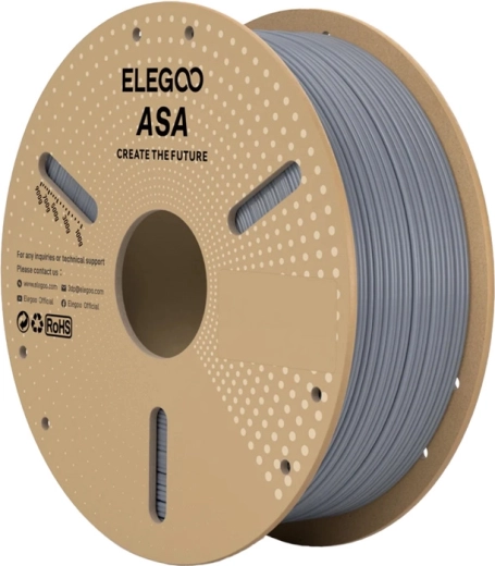 Филамент Elegoo ASA сив 1,75 mm