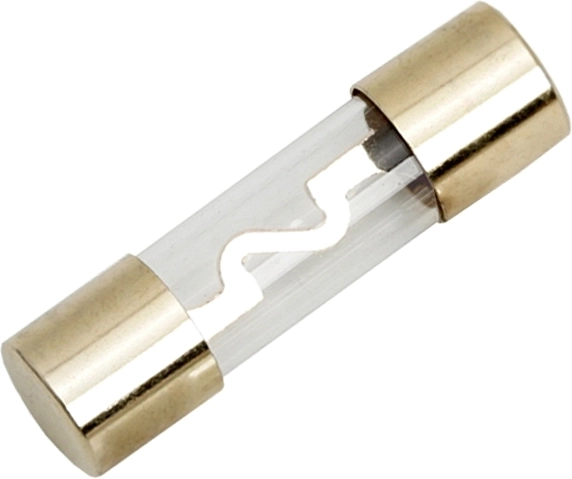 Позлатен тръбен предпазител за автомобилно Hi-Fi оборудване, 30 A