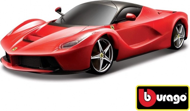 Метален модел на автомобил 1:24 Ferrari LaFerrari червена от Bburago