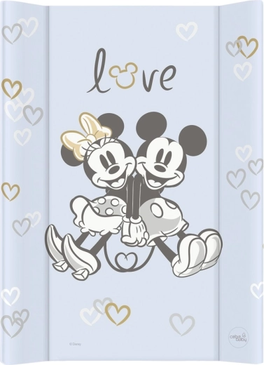 Ceba Baby подложка за повиване с твърда дъска Comfort 50 × 70 Disney Minnie & Mickey синя