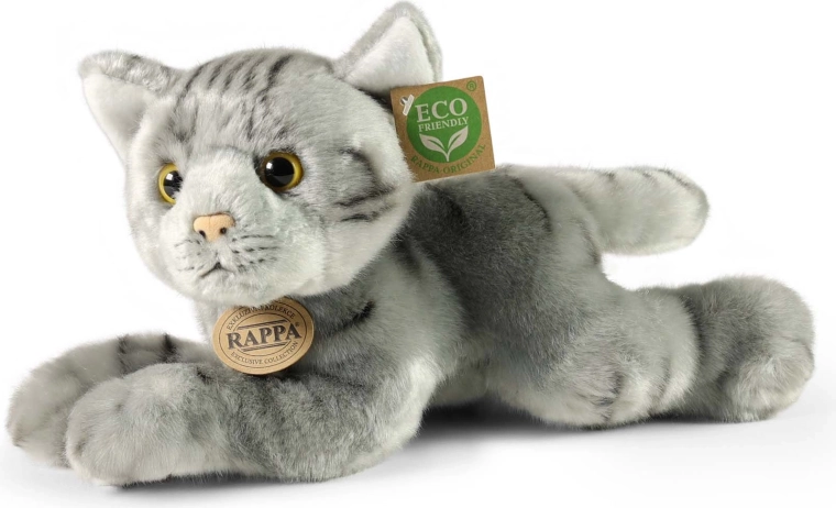 Rappa plush ecological gray cat
