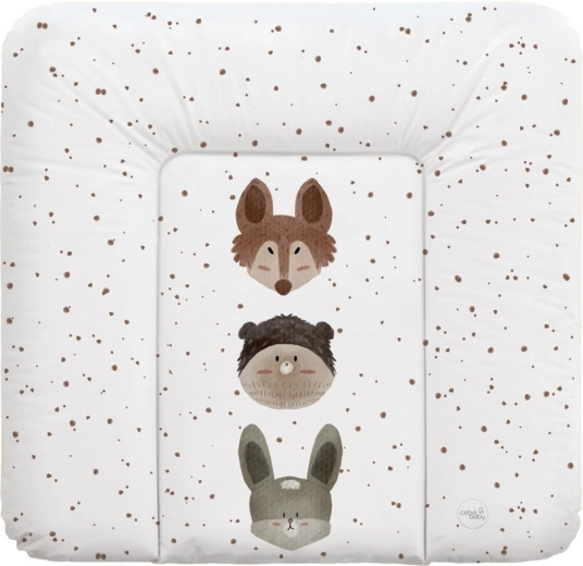 Ceba Baby soft changing mat for dresser basic cute animals 75 × 72 cm