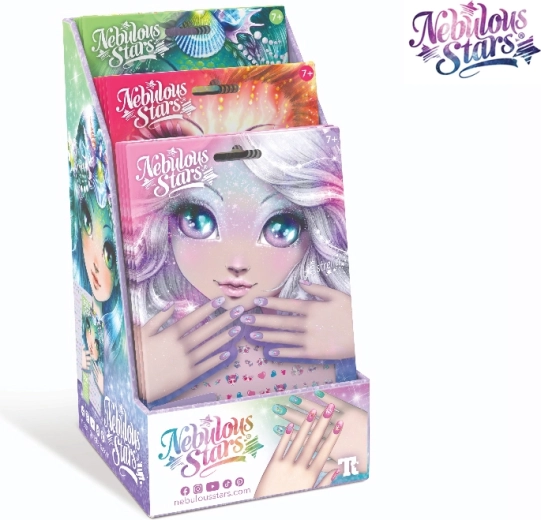 Nebulous Stars nail stickers for kids