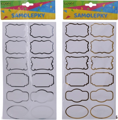 Етикети за подправки и табелки с рамка 14 × 25,5 см