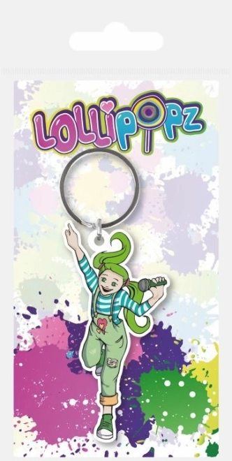 Lollipopz ключодържател зелен