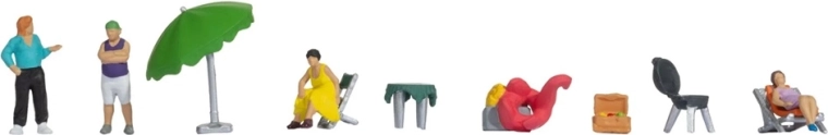 Noch camping figure set