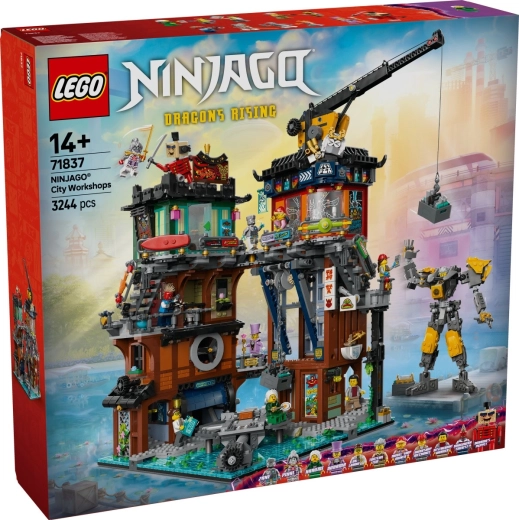 LEGO NINJAGO Работилница в град NINJAGO