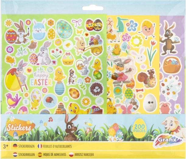 Easter Stickers 200 pcs