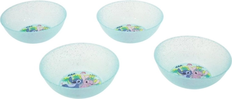 Set of children's bowls STITCH, 4 pcs