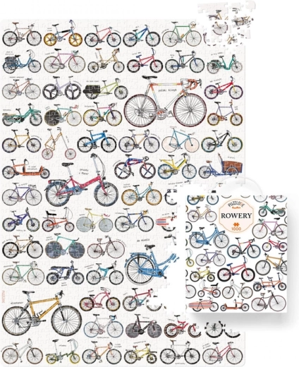 Puzzle 1000 Pieces Puzzlove Bikes