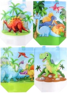 Gift bag with dinosaurs