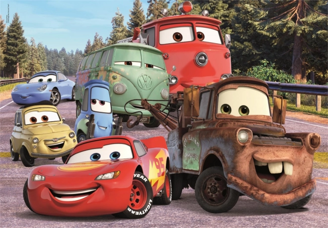 Clementoni puzzle Cars on the Road MAXI 24 pieces