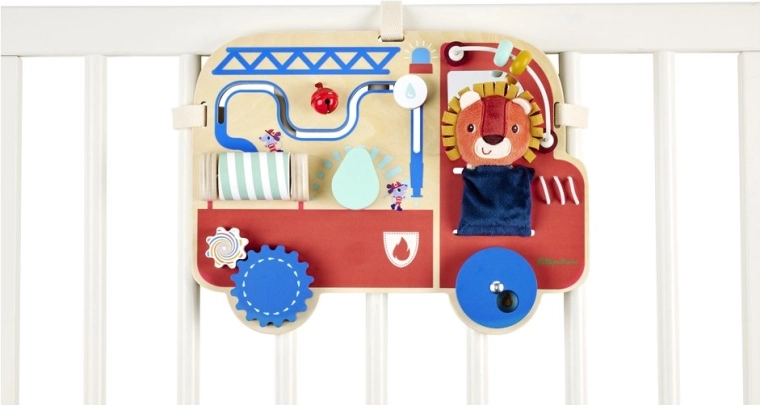 Lilliputiens Fire Truck Activity Panel