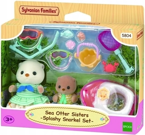 Sylvanian Families Sea Otter Sisters on Holiday