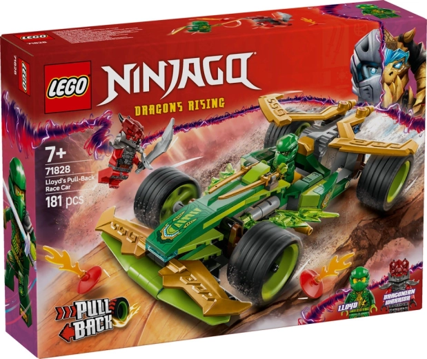 Lego NINJAGO Lloyd’s Pull-Back Race Car