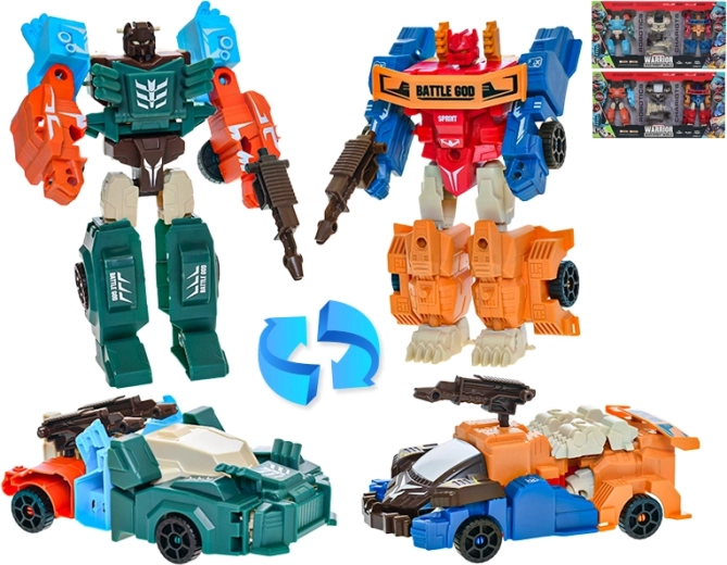 Deformation Warrior – комплект трансформиращи се състезателни коли в роботи
