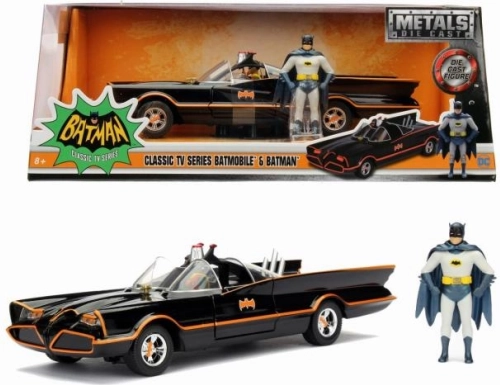 Batmobile 1966 класически модел 1:24 с фигурка на Батман