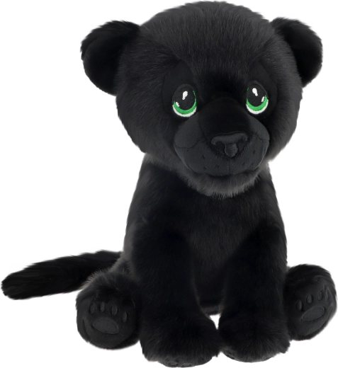 Keeleco Sitting Black Panther 23 cm