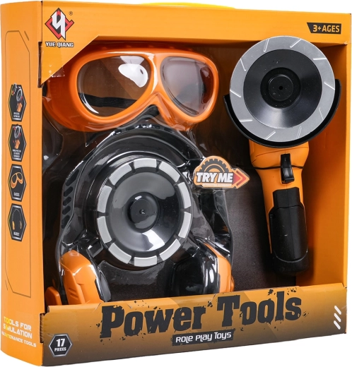 Children's Little Handyman Set with Grinder and Accessories